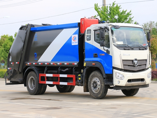 國(guó)六福田壓縮垃圾車